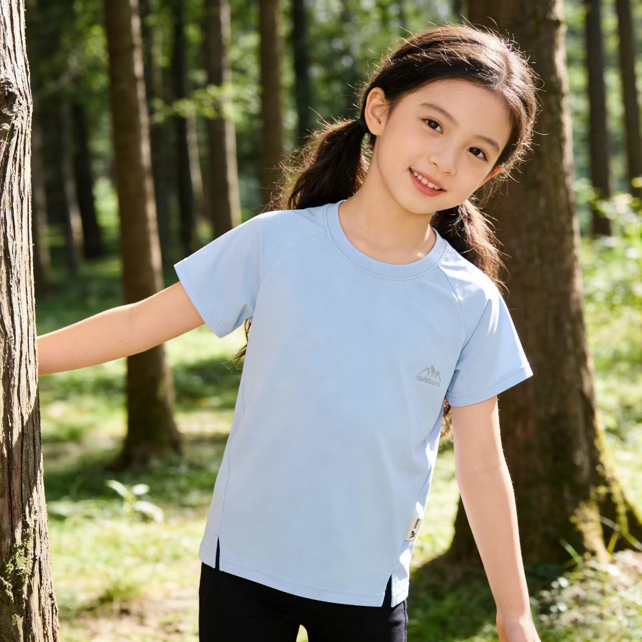 【4色男女款】Amilife阿米日记山峰清凉爽身短袖