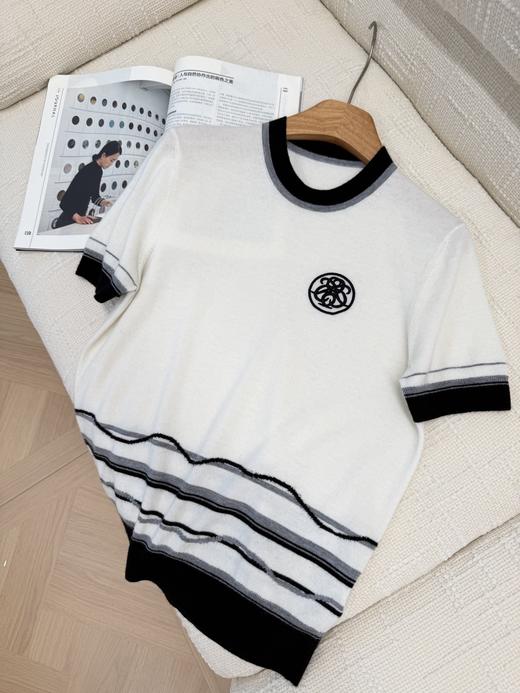 爱马仕 100%山羊绒针织短袖 商品图6