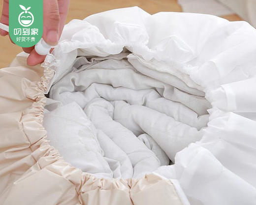 【预售-4月13日配送】德本束口加厚棉被收纳袋/2个（可爱熊+仙人掌，约82*43cm） 商品图5