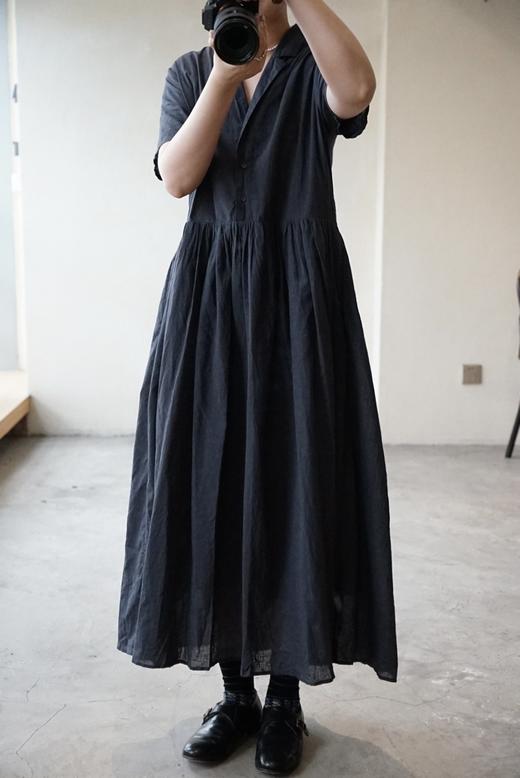 Elsa esturgie衬衫领连衣裙 商品图8