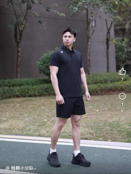 毒家！工艺复杂！高端系列！dst箭头家TRAINING 系列男士运动短袖 POLO 衫 切割polo 商品图3