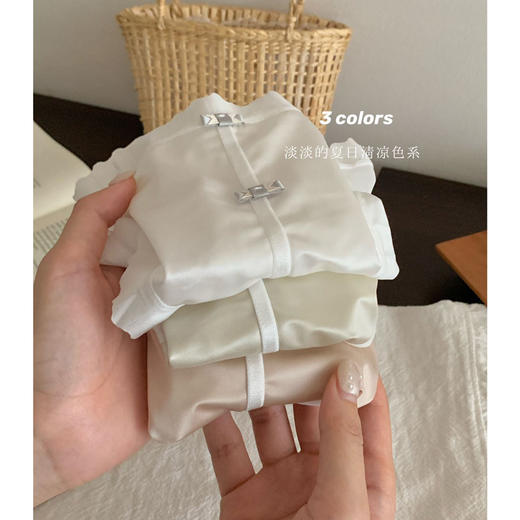 【3条装内裤合集】春夏新款中腰女士内裤  柔软亲肤莫代尔缎面蕾丝多种款式三角裤 舒适抗菌棉裆/桑蚕丝底档透气健康 商品图2