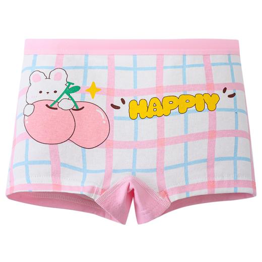 【39元一组4条】32支高密度拉架棉女童儿童内裤-Y107、Y108、Y500、Y502 商品图3