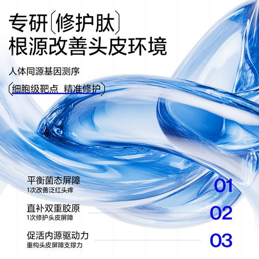 《控油去屑》EHD专研洗发水500ml*2瓶 下单就送防脱100ml*1（赠品送完为止） 商品图2
