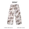 SDSA男装2026新款高贵轻奢潮牌复古撞色腰果花卉抽绳休闲裤百搭 商品缩略图0