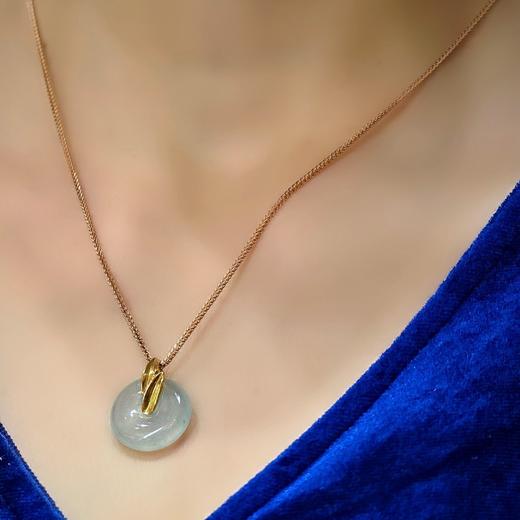 【竹报平安】翡翠平安扣 商品图7