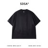 SDSA男装2026新款轻奢简约设计感袖子刺绣字母圆领短袖T恤百搭 商品缩略图4