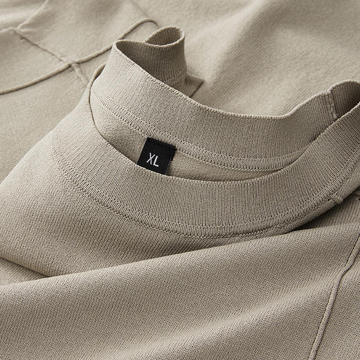 【DPF】大依优型大码男装夏季针织圆领短袖T恤商务休闲运动透气上衣男士 商品图4