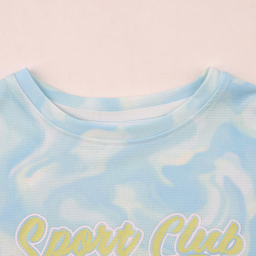 棉果果夏季新品男童防晒冰丝凉感运动T恤M212140426354 商品图1