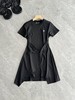 F乐潮牌女子针织连衣裙2026春季新款不规则下摆T恤裙 商品缩略图5