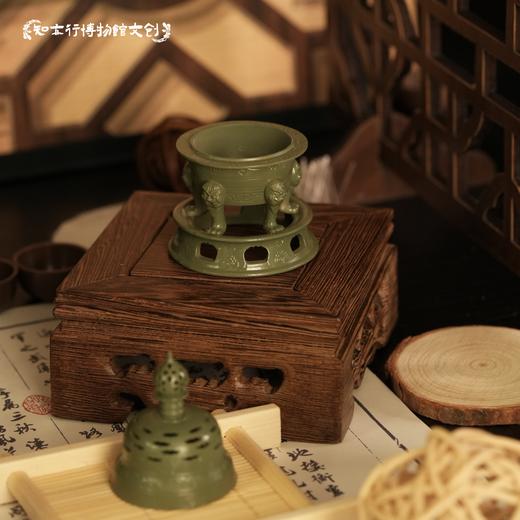 青釉褐彩祥云五足炉冰箱贴小摆件杭州临安博物馆藏文物复刻文创 商品图1