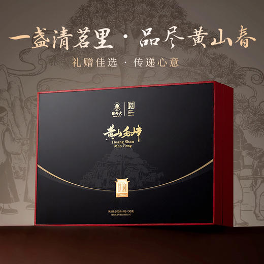 2026新茶谢裕大静和5000黄山毛峰礼盒200g 商品图2