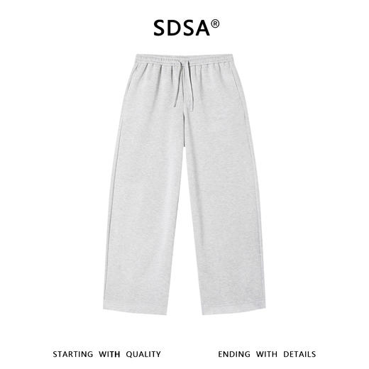 SDSA男装2026新款高贵轻奢休闲运动风纯色抽绳松紧休闲裤百搭时尚 商品图0