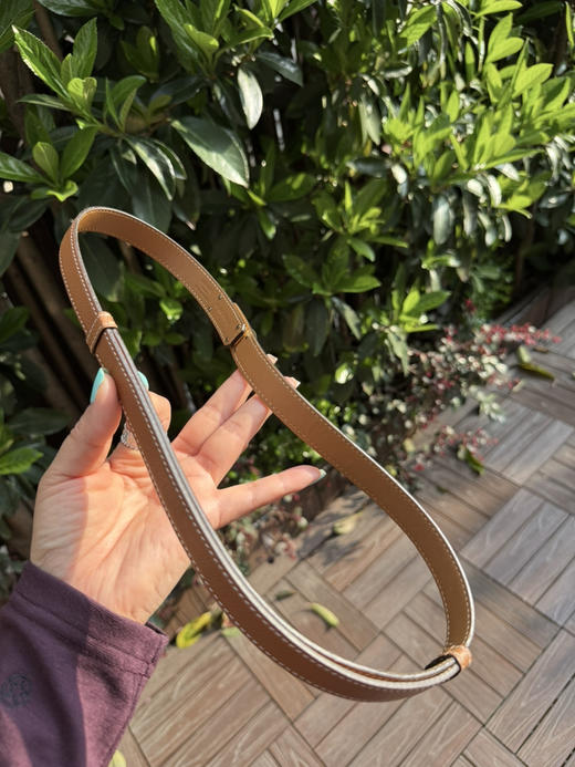 47-5 自留款 大马 kelly经典窄版1.8cm 腰带 可随意调节皮带 商品图5