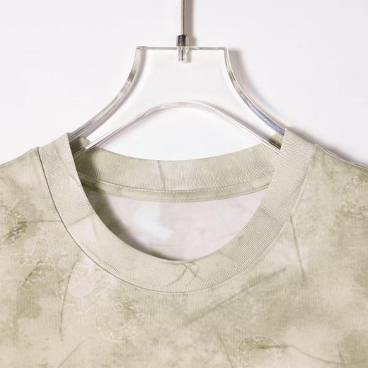 SDSA男装2026新款高贵轻奢美式复古扎染字母圆领短袖T恤百搭户外 商品图1