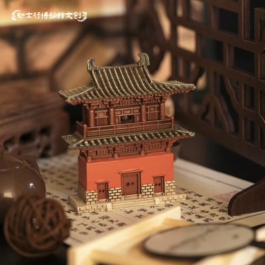 河北石家庄正定开元寺钟楼冰箱贴古建摆件浮雕立体树脂旅行纪念品 商品图0