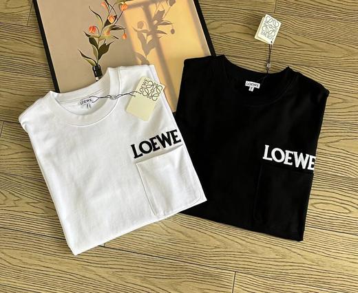 F040720早春季新款柔软吸汗透气男女同款不飘不透口袋刺绣短袖T恤衫 商品图1