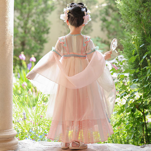 【团购】【锦兔谣】苏城纪女童襦裙汉服HC012长袖 商品图7