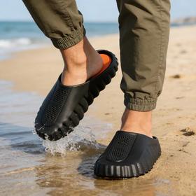 【zf1-286】情侣夏日户外包头防滑沙滩拖鞋！！