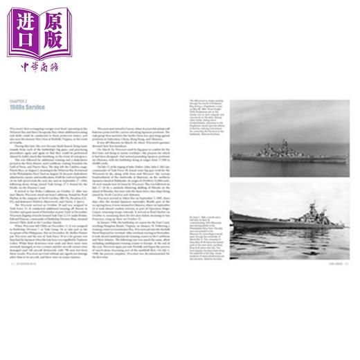 【中商原版】威斯康星号战列舰 BB-64 USS Wisconsin From World War II to the Persian Gulf 英文原版 David Doyle 商品图1