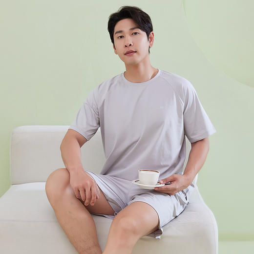 chunmolife 空气凉感棉 轻运动家居服套装 男女款 舒适百搭 商品图5