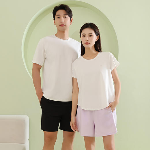 chunmolife 空气凉感棉 轻运动家居服套装 男女款 舒适百搭 商品图0
