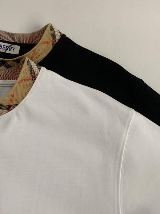 【edj1】26春夏情侣羔品质经典格纹领短袖T恤！！ 商品图3