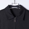 SDSA男装2026新款高贵轻奢老钱风简约半拉链翻领短袖T恤百搭休闲 商品缩略图1