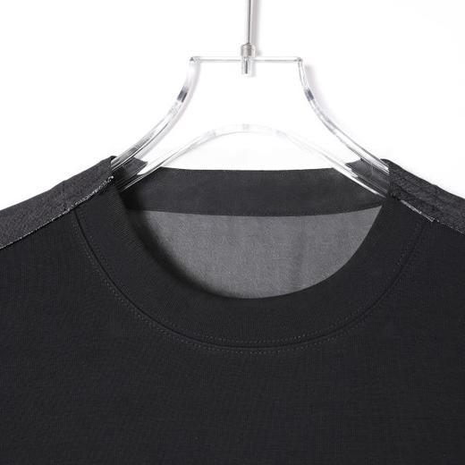 SDSA男装2026新款高贵轻奢潮牌铆钉倒三角设计圆领短袖T恤百搭 商品图1