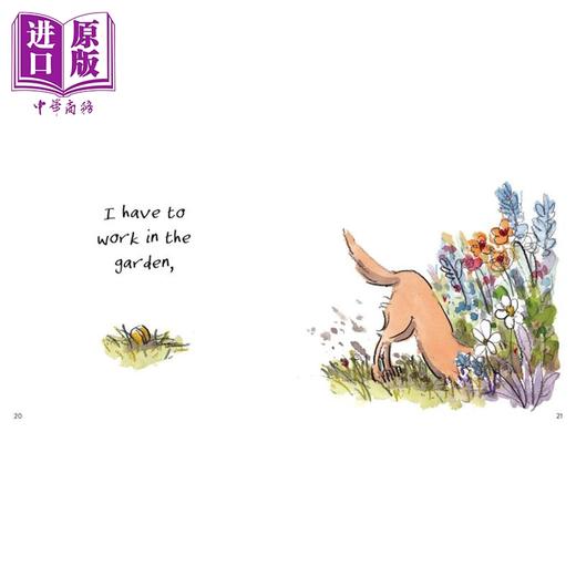 【中商原版】当狗这份工作可真不容易 Its a Tough Job Being a Dog 英文原版 Iain Welch 宠物搞笑小日常 水彩绘本 商品图3