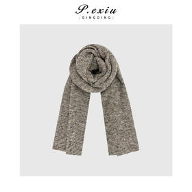 04-2潘依绣丁丁宠粉 羊毛复古混纺花纱舒适保暖百搭围巾披肩Q19584