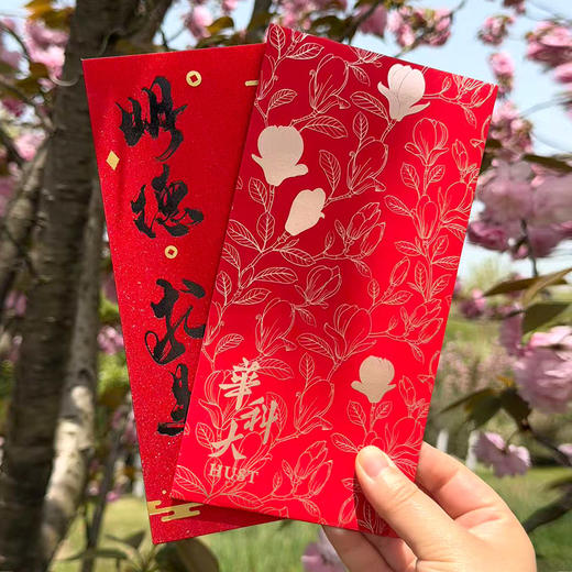 华科大红包套装（玉兰+校训款）一套8个 商品图4