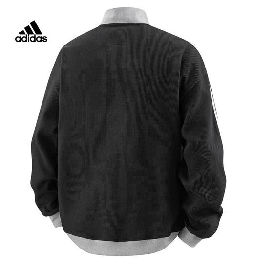 F040728春夏季新款时尚休闲百搭男女同款立领三条杠夹克外套 商品图3