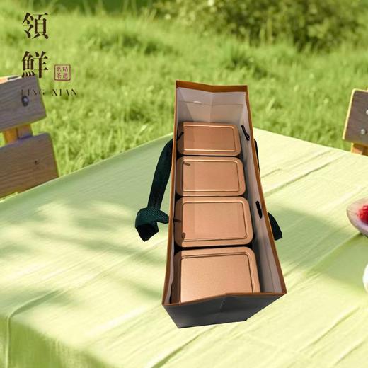 领鲜.毛尖套装【绿一斤装.1提4个125g听】6.8元1套.整箱50套 商品图3