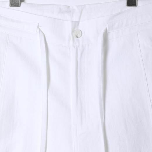 SDSA男装2026新款高贵轻奢韩系休闲纯色褶皱抽绳休闲裤百搭时尚 商品图1