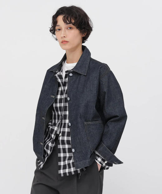 Margaret Howell 26SS 日版靛蓝色EDWIN联名牛仔夹克 商品图0