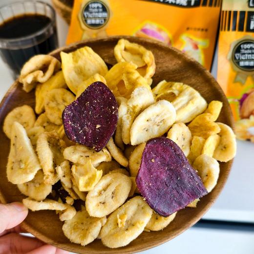 每一片都是自然甜脆【茜贡小姐综合果蔬干】到手3大袋💰29.9‼️越南直采，阳光的味道！富含维生素C和膳食纤维～✅来自越南西贡优质果园，人工精选饱满果肉 商品图2