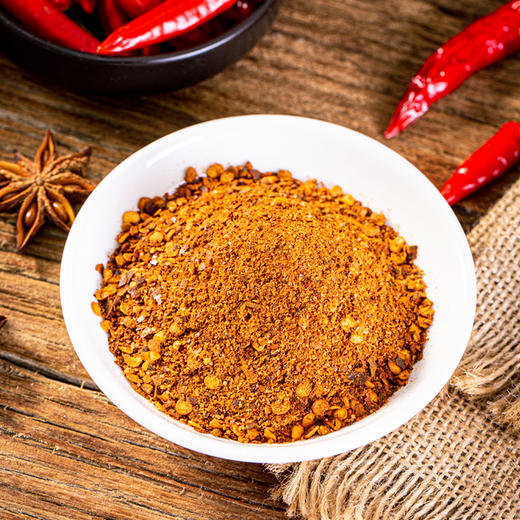 云南特产单山特麻特辣单山蘸水辣椒面400g*2  50g*4  50g*2袋烧烤火锅蘸料红油泼辣子面 商品图4