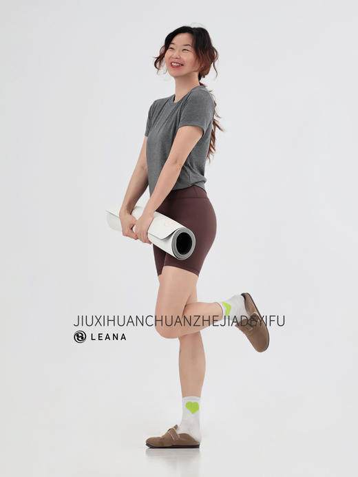 【买一赠一】LEANA（天丝羊毛短袖）莱赛尔天丝透气不闷热短款宽松慵懒风打底衫上衣短袖LN2266 商品图4