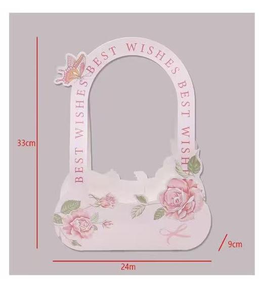 母亲节蝶遇花间手提盒24*33*9cm（5个/包） 商品图7
