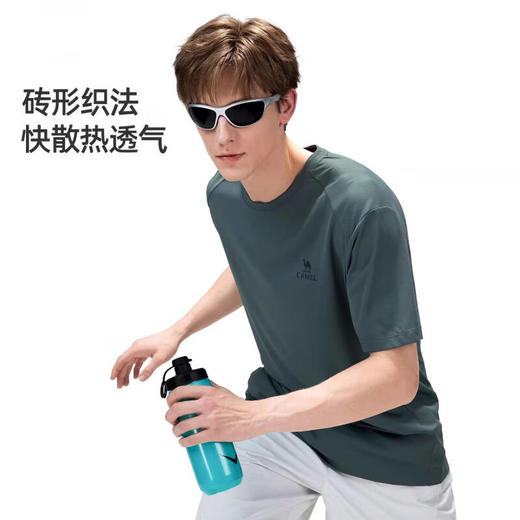 骆驼（CAMEL）男款速干短袖圆领T恤A16BK08089 商品图3