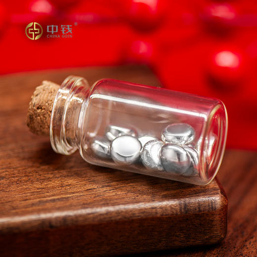 足银9999实心小银豆收藏投资银豆子 商品图4