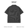 SDSA男装2026新款高贵轻奢老钱风商务肌理感纽扣翻领短袖T恤百搭 商品缩略图4