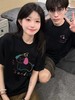 YW买手优选-情侣款100%棉爱心CP字母T恤出游穿搭超火上衣短袖171395203【预售3-5天发货】 商品缩略图10