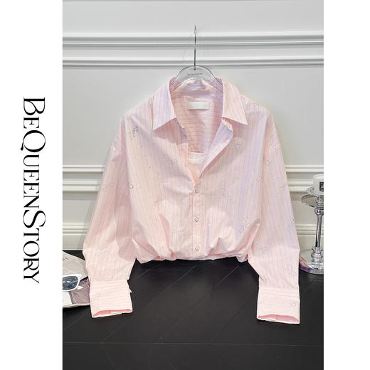 【大货捡漏，不退不换】  【温柔御姐】100棉轻奢时髦百搭气质衬衫2025春装新款 商品图0