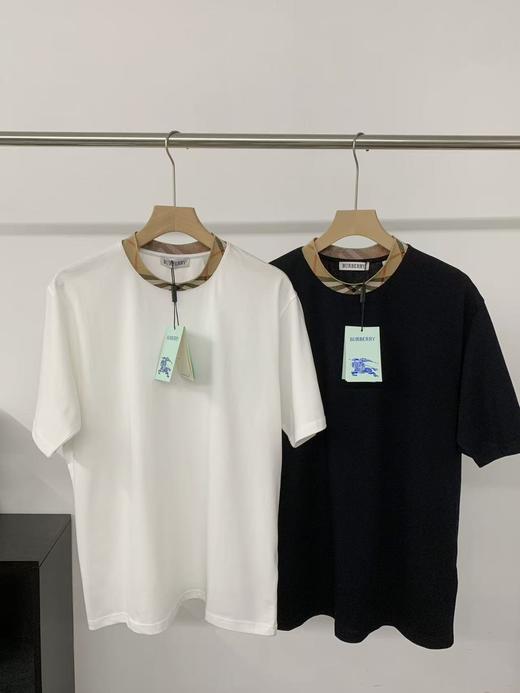 【edj1】26春夏情侣羔品质经典格纹领短袖T恤！！ 商品图2