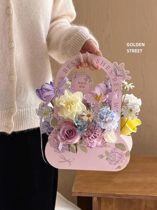 母亲节蝶遇花间手提盒24*33*9cm（5个/包） 商品图4