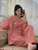 纯元！Z品单 ！好显白的kitty红格纹睡衣套装！ 商品缩略图8