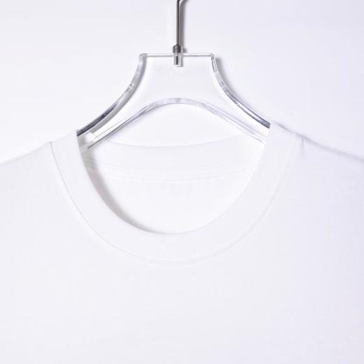 SDSA男装2026新款高贵轻奢极简风美式撞色刺绣字母圆领短袖T恤潮 商品图1