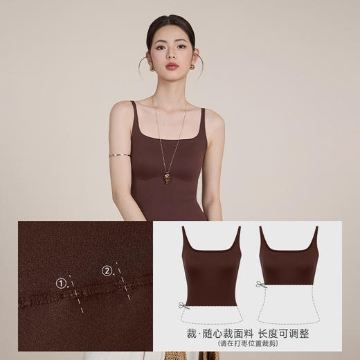 【必入推荐】云朵（无痕）Chrissie Morris 颗里“云朵”V领/方领背心【YW】【佳人严选】 商品图12